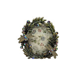 Melting Pot - Fotolijstje Mini Rond Libellen Groen Roze 6x6cm - foto 3x4cm Melting Pot - Fotolijstje Mini Rond Libellen Groen Roze 6x6cm - foto 3x4cm
