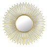 Melting Pot - Spiegel Rond Zon Goud Metaal 76x76cm