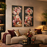 Melting Pot - Schilderij Lady Butterfly Right Canvas 70x140cm Houten Lijst Melting Pot - Schilderij Lady Butterfly Right Canvas 70x140cm Houten Lijst