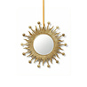 Melting Pot - Spiegeltje Rond Flames Stars Antiek Goud 15x15cm Melting Pot - Spiegeltje Rond Flames Stars Antiek Goud 15x15cm