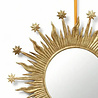 Melting Pot - Spiegeltje Rond Flames Stars Antiek Goud 15x15cm Melting Pot - Spiegeltje Rond Flames Stars Antiek Goud 15x15cm