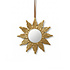 Spiegeltje Rond Ster Antiek Goud Messing 15x15cm Spiegeltje Rond Ster Antiek Goud Messing 15x15cm
