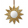 Melting Pot - Spiegeltje Rond Ster Antiek Goud Messing 25x25cm Melting Pot - Spiegeltje Rond Ster Antiek Goud Messing 25x25cm