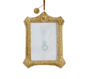 Melting Pot - Fotolijstje Hartje Antiek Goud Messing 13x20cm - foto 10x15cm Melting Pot - Fotolijstje Hartje Antiek Goud Messing 13x20cm - foto 10x15cm