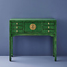 Melting Pot - Dressoir & Ladekast Dynasty Vintage Groen Hout 100x87x26cm Melting Pot - Dressoir & Ladekast Dynasty Vintage Groen Hout 100x87x26cm