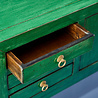 Melting Pot - Dressoir & Ladekast Dynasty Vintage Groen Hout 100x87x26cm Melting Pot - Dressoir & Ladekast Dynasty Vintage Groen Hout 100x87x26cm