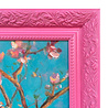 Colmore - Schilderij Henry Giraf Multicolor Acryl 80x80cm Roze Sierlijst