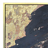 Colmore - Schilderij Paige Woman Zwart Goud Acryl 90x120cm Gouden Lijst