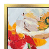 Colmore - Schilderij Arianna Flowers Multicolor Acryl 60x70cm Gouden Lijst