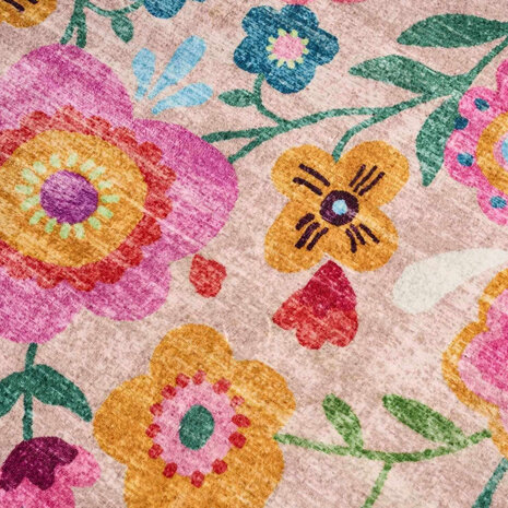 Melting Pot - Vloerkleed Fleur Bloemen Multicolor 160x230cm Melting Pot - Vloerkleed Fleur Bloemen Multicolor 160x230cm