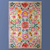 Melting Pot - Vloerkleed Fleur Bloemen Multicolor 160x230cm Melting Pot - Vloerkleed Fleur Bloemen Multicolor 160x230cm