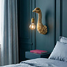 Melting Pot - Wand Lamp Struisvogel Kuiken Goud 15x35cm Melting Pot - Wand Lamp Struisvogel Kuiken Goud 15x35cm