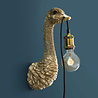 Melting Pot - Wand Lamp Struisvogel Kuiken Goud 15x35cm Melting Pot - Wand Lamp Struisvogel Kuiken Goud 15x35cm