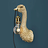 Melting Pot - Wand Lamp Struisvogel Kuiken Goud 15x35cm Melting Pot - Wand Lamp Struisvogel Kuiken Goud 15x35cm