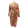 Imbarro - Kimono Royal Paradise Olive Viscose One-size