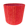Colmore - Lampenkap Zuri Oranje-Rood 30x26cm met Transparante Binnenzijde