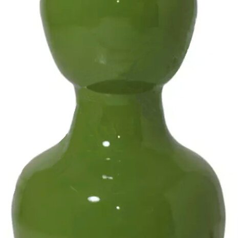 Colmore - Tafellamp Voet Bladgroen van Geëmailleerd Metaal 19x55cm Colmore - Tafellamp Voet Bladgroen van Geëmailleerd Metaal 19x55cm