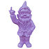 Beeld Kabouter F*ck You Lila XL 35x68cm Beeld Kabouter F*ck You Lila XL 35x68cm