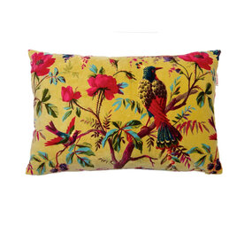 Imbarro - Sierkussen Royal Paradise Lime Velours 60x40cm Imbarro - Sierkussen Royal Paradise Lime Velours 60x40cm