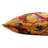 Imbarro - Sierkussen Royal Paradise Yellow met Paradijsvogels Velours 60x40cm Imbarro - Sierkussen Royal Paradise Yellow met Paradijsvogels Velours 60x40cm