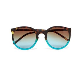 Okkia - Zonnebril BERLINO Round Havana Blue OK045-HB Okkia - Zonnebril BERLINO Round Havana Blue OK045-HB