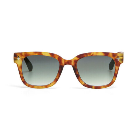 Okkia - Zonnebril GIOVANNI Sahara Havana met Groene Glazen OK012SH-GR Okkia - Zonnebril GIOVANNI Sahara Havana met Groene Glazen OK012SH-GR