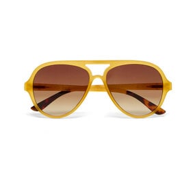 Okkia - Zonnebril ALESSIO Aviator Yellow-Brown OK021-TYE Okkia - Zonnebril ALESSIO Aviator Yellow-Brown OK021-TYE