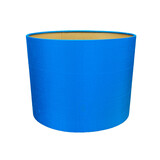 Melting Pot - Lampenkap Azuurblauw Zijde 25x20cm Melting Pot - Lampenkap Azuurblauw Zijde 25x20cm