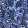 Werns - Vaas Vissen Blauw Keramiek 24x32cm - Handgemaakt