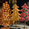 Doing Goods - Kerstboompje Whimsy Geel Multicolor Messing 15x9,5x30cm Doing Goods - Kerstboompje Whimsy Geel Multicolor Messing 15x9,5x30cm