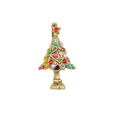 Doing Goods - Kaart & Foto Houder Christmas Tree Multicolor Gerecycled Messing 5x8cm Doing Goods - Kaart & Foto Houder Christmas Tree Multicolor Gerecycled Messing 5x8cm