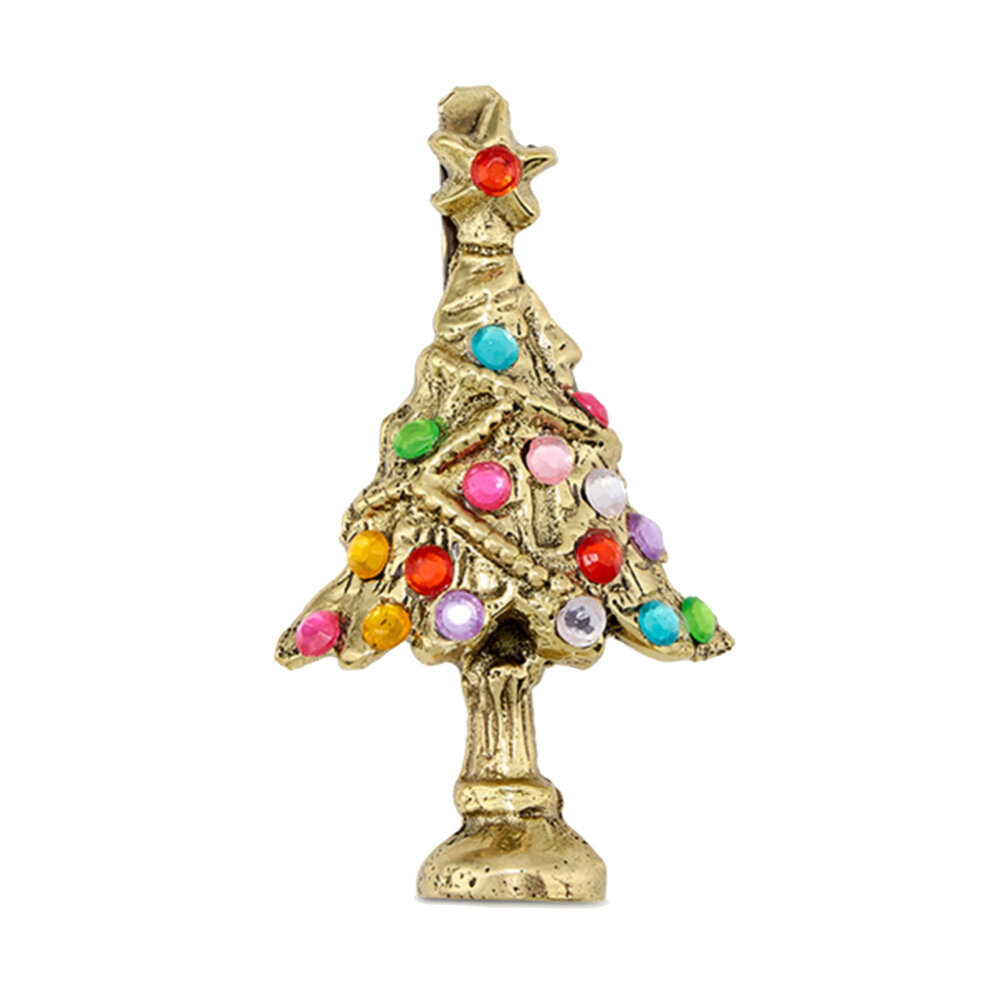 Doing Goods - Kaart & Foto Houder Christmas Tree Multicolor Gerecycled Messing 5x8cm Doing Goods - Kaart & Foto Houder Christmas Tree Multicolor Gerecycled Messing 5x8cm