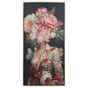 Melting Pot - Schilderij Lady Butterfly met Bloemen & Vlinders Canvas 70x140cm in Bronskleurige Lijst Melting Pot - Schilderij Lady Butterfly met Bloemen & Vlinders Canvas 70x140cm in Bronskleurige Lijst