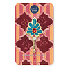 Doing Goods - Wandhaak Sadie Turquoise-Rood Messing 4x9cm Doing Goods - Wandhaak Sadie Turquoise-Rood Messing 4x9cm