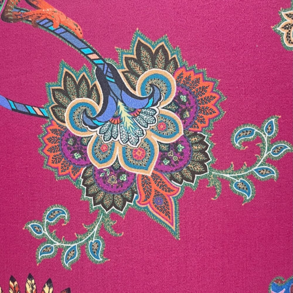 Melting Pot - Lampenkap Etro Fuchsia Multicolor met Gouden Binnenzijde 40x30cm Melting Pot - Lampenkap Etro Fuchsia Multicolor met Gouden Binnenzijde 40x30cm