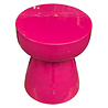 Colmore - Bijzettafel Jamie Fuchsia Geëmailleerd Metaal 33x38cm Colmore - Bijzettafel Jamie Fuchsia Geëmailleerd Metaal 33x38cm