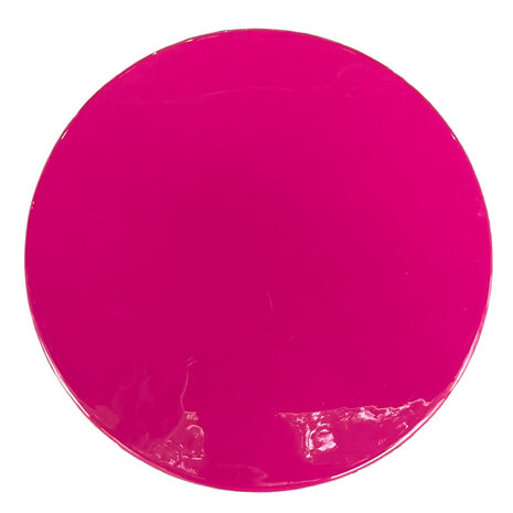Colmore - Bijzettafel Jamie Fuchsia Geëmailleerd Metaal 33x38cm Colmore - Bijzettafel Jamie Fuchsia Geëmailleerd Metaal 33x38cm