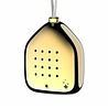 Zwitscherbox - Kerstbal Jingle Bells Goud met Kerstgeluiden en Bewegingssensor 6x7cm Zwitscherbox - Kerstbal Jingle Bells Goud met Kerstgeluiden en Bewegingssensor 6x7cm