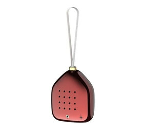 Zwitscherbox - Kerstbal Jingle Bells Rood met Kerstgeluiden 6x7cm