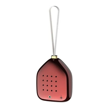 Zwitscherbox - Kerstbal Jingle Bells Rood met Kerstgeluiden en Bewegingssensor 6x7cm Zwitscherbox - Kerstbal Jingle Bells Rood met Kerstgeluiden en Bewegingssensor 6x7cm