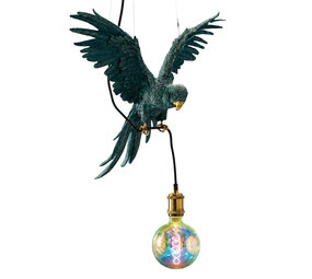 Melting Pot - Hanglamp Papegaai Percy Groen 50x57cm