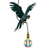 Hanglamp Papegaai Percy Turqoise 50x57cm Hanglamp Papegaai Percy Turqoise 50x57cm