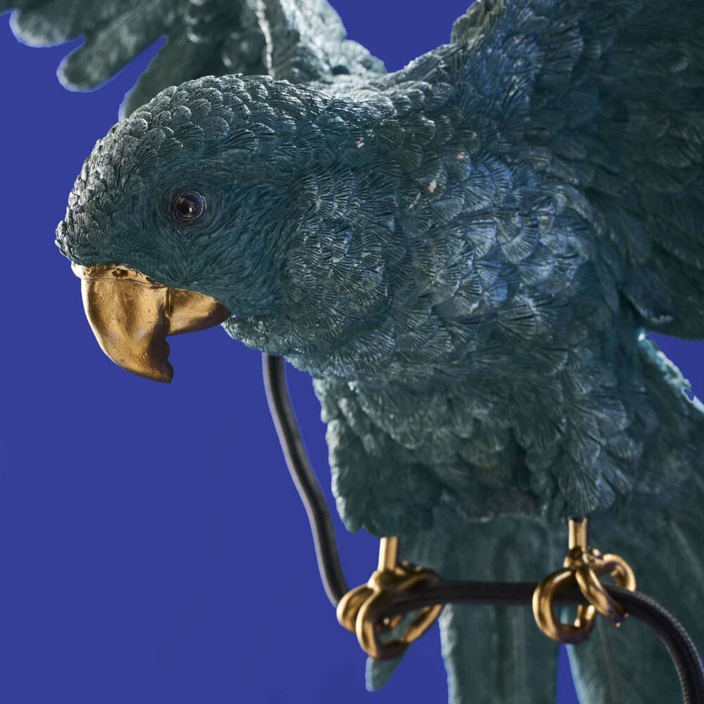 Melting Pot - Hanglamp Papegaai Percy Groen – Tropische Dierenlamp 50x57x25cm Melting Pot - Hanglamp Papegaai Percy Groen – Tropische Dierenlamp 50x57x25cm