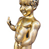 Melting Pot - Manneken Pis F*ck You Beeld Antiek Goud Polystone 20x45cm Melting Pot - Manneken Pis F*ck You Beeld Antiek Goud Polystone 20x45cm