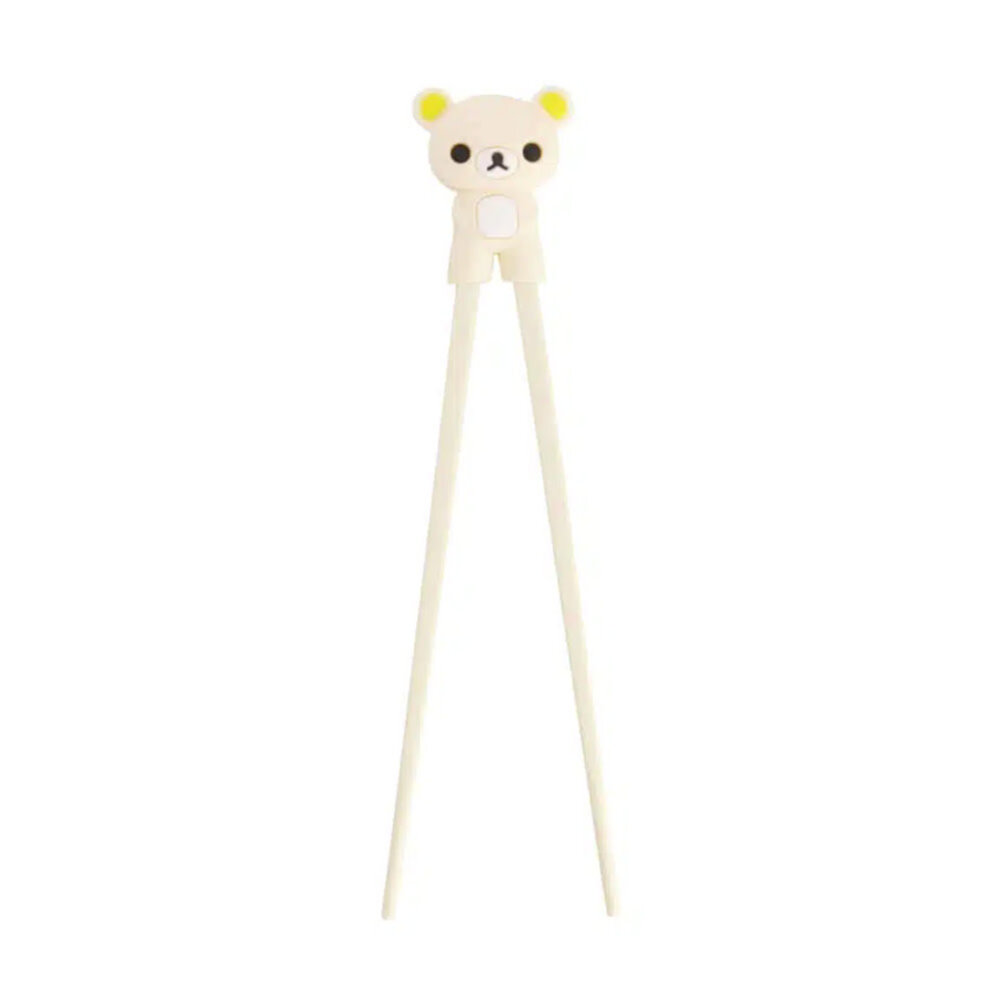 Tokyo Design Studio - Kinder Eetstokjes met Beertje Wit 22cm