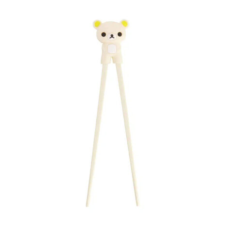 Tokyo Design Studio - Kinder Eetstokjes met Beertje Wit 22cm