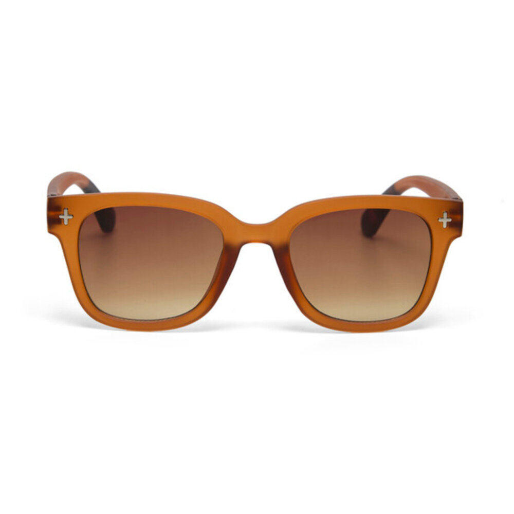 Okkia - Zonnebril GIOVANNI Translucent Bruin met Bruine Glazen OK012-TBR Okkia - Zonnebril GIOVANNI Translucent Bruin met Bruine Glazen OK012-TBR