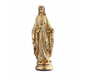 Werns - Beeld Maria Madonna Goud Polyresin 12x34cm Werns - Beeld Maria Madonna Goud Polyresin 12x34cm