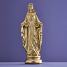 Werns - Beeld Maria Madonna Goud Polyresin 12x34cm Werns - Beeld Maria Madonna Goud Polyresin 12x34cm