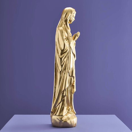Werns - Beeld Maria Madonna Goud Polyresin 14x48cm Werns - Beeld Maria Madonna Goud Polyresin 14x48cm